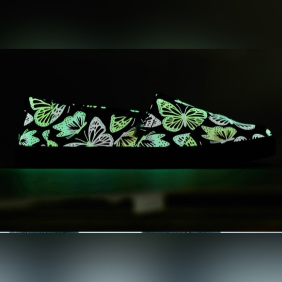TOMS Alpargata Cupsole Glow in the Dark Shoes Size 9 NWT - Picture 3 of 16